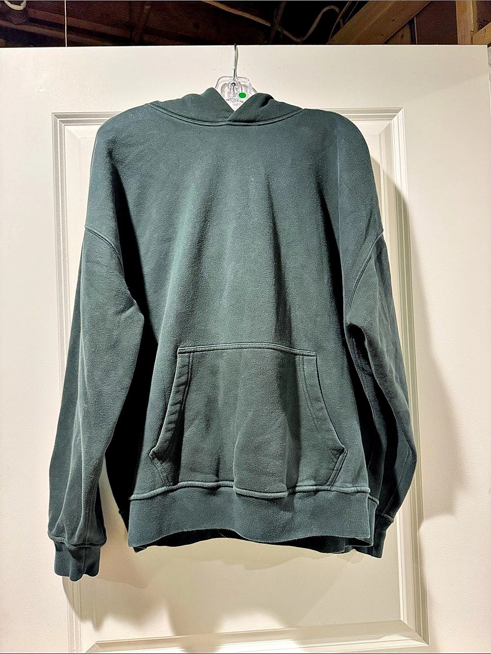 Abercrombie & Fitch Green Soft Essentials Hoodie L Large Sweatshirt Mens